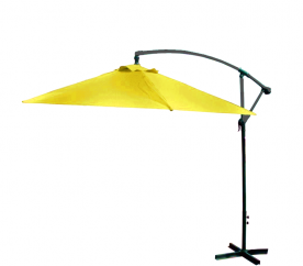 Aga Zahradní slunečník konzolový EXCLUSIV BONY 300 cm Yellow