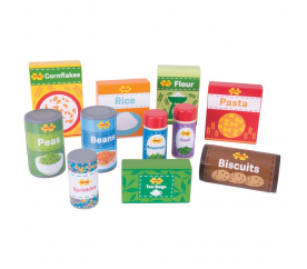 Bigjigs Toys Sada trvanlivých potravin