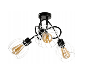 LED stropní svítidlo LOFT LIGHT - 3xE27 - DRUCE BALL WHITE