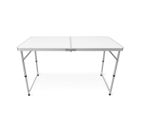 Aga Skládací kempingový stolek 120x60x53/62/70 cm - 2.JAKOST