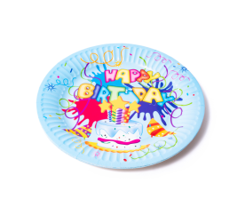 Aga4Kids Papírové talířky 23cm DS932-4 10 ks