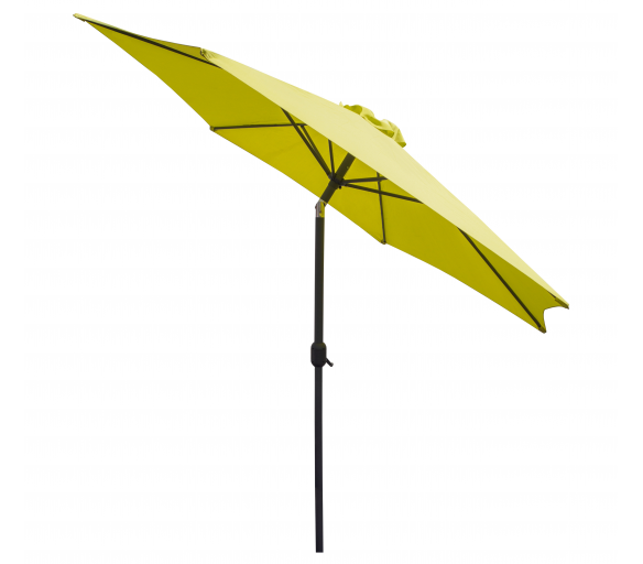 Linder Exclusiv Naklápěcí slunečník 250 cm Žlutozelený