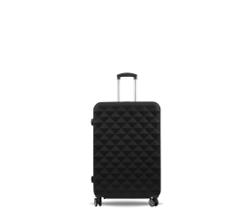 Aga Travel Cestovní kufr 56x35x23 cm CZ196 Černá