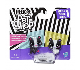 Littlest Pet Shop Černobílý set - 2 ks zvířátek