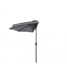 Aga Půlkruhový slunečník CLASSIC 270 cm Dark Grey
