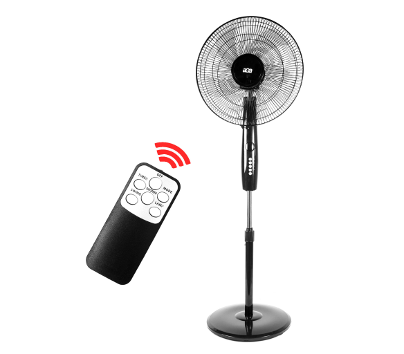 Aga Stojanový ventilátor 43 cm MR8111 Černý