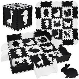 Kontrastní podložka z puzzle - Zvířatka ZA4783