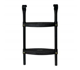 Aga Žebřík k trampolíně 180 - 250 cm Černý