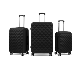 Aga Travel Sada cestovních kufrů MR4655 Černá