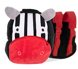 Aga Batoh do školky plyšová zebra 24cm