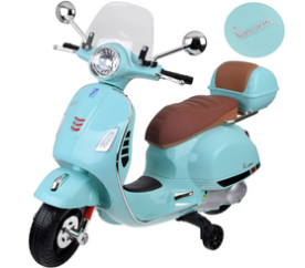 Elektrický skútr na baterii VESPA GTS Super pro dítě PA0333 univerzální