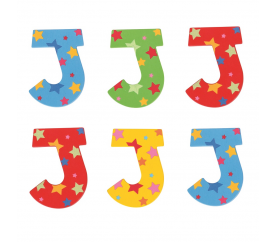 Bigjigs Toys Hvězdičkové písmenko J