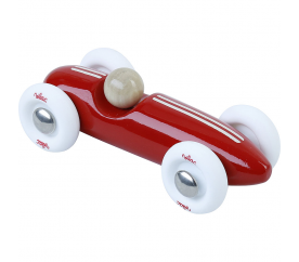 Vilac Dřevěné auto mini Grand prix vintage červené
