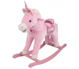 Houpací jednorožec růžový 46 cm