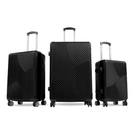 Aga Travel Sada cestovních kufrů MR4654 Černá