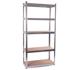Aga Kovový regál 180x90x40 cm 5 polic 6DAZ189 - II. JAKOST