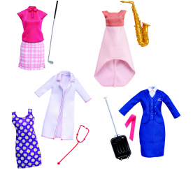 Barbie profesní oblečení