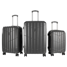 Aga Travel Sada cestovních kufrů MR4669 Šedá