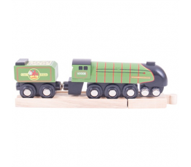 Bigjigs Rail Dřevěná replika lokomotiva Eisenhower