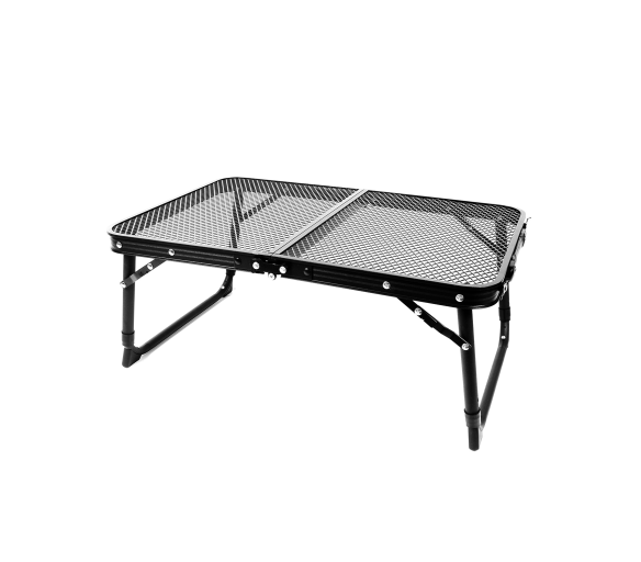 Aga Skládací kempingový stolek 60x40x25/33 cm Černý 2DAZ655 - II. JAKOST