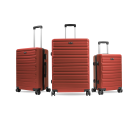 Aga Travel Sada cestovních kufrů MR4657 Červená