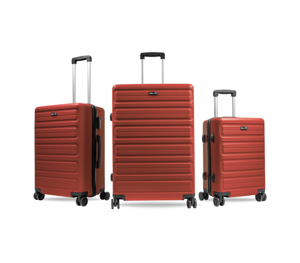Aga Travel Sada cestovních kufrů MR4657 Červená