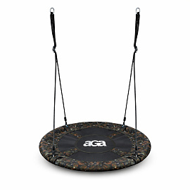 Aga Závěsný houpací kruh 90 cm Maskáčový