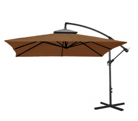Aga Zahradní slunečník EXCLUSIV CUBE 250 cm Coffee