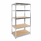 Linder Exclusiv Kovový regál 180x90x40 cm 5 polic
