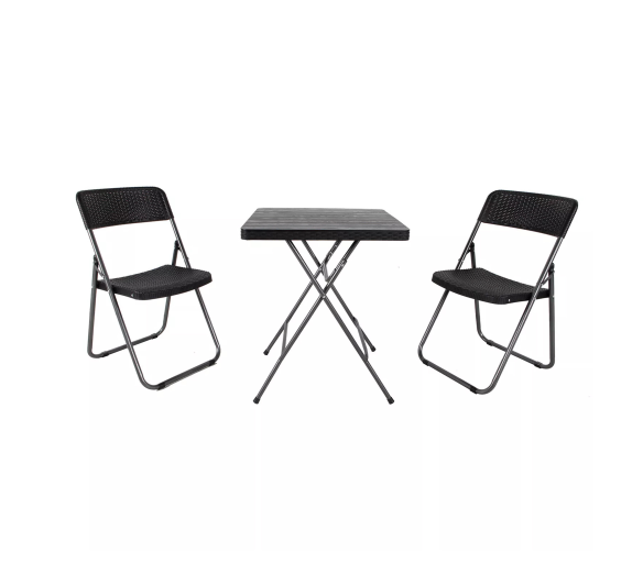 Linder Exclusiv Zahradní sestava BISTRO SET Černý