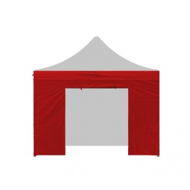 Aga Bočnice s dveřmi PARTY 3x3 m Red