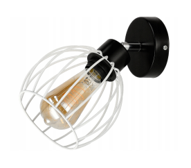 LED nástěnné svítidlo - 1xE27 - DRUCIAN WHITE sféra