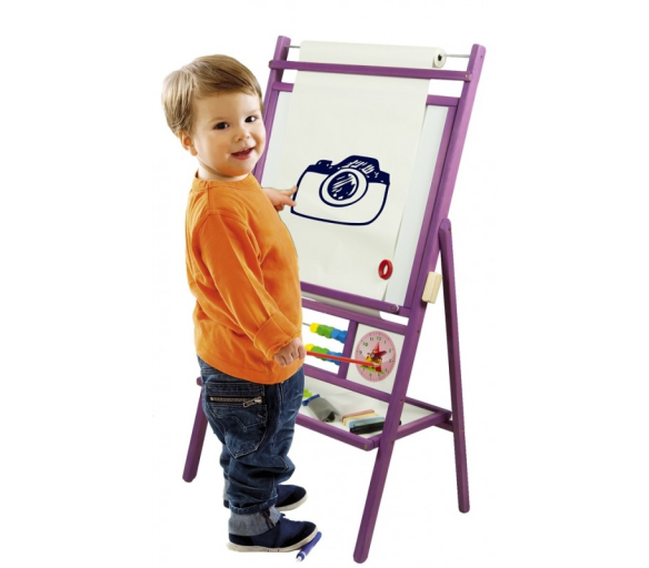 Aga4Kids Dětská tabule TPF Fialová