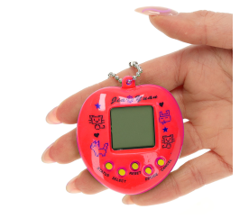Aga Hračka Tamagotchi elektronická hra 49v1 červená