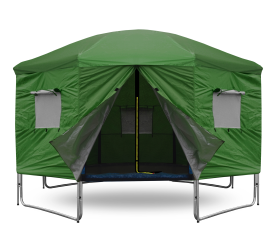 Aga Stan na trampolínu 366 cm (12 ft) Tmavě zelený