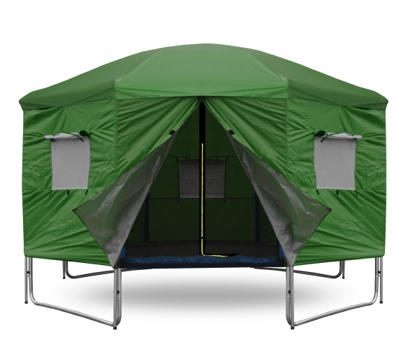 Aga Stan na trampolínu 366 cm (12 ft) Tmavě zelený
