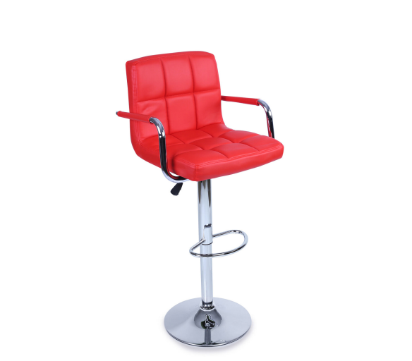 Aga Barová židle s područkami BH014 Red