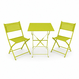 Linder Exclusiv Zahradní sestava BISTRO SET Zelená