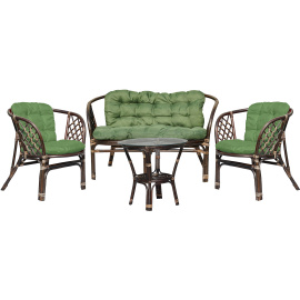 Aga Ratanová sestava BAHAMA Choco Dark Green