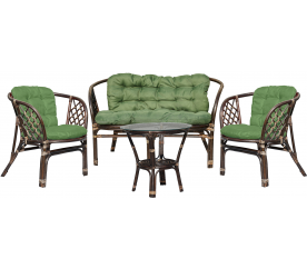 Aga Ratanová sestava BAHAMA Choco Dark Green