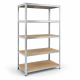 Linder Exclusiv Kovový regál 180x100x60 cm 5 polic