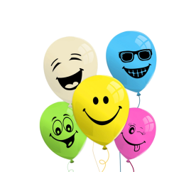 Aga4Kids Sada balónku SMILE 25 ks.