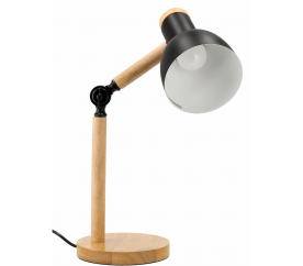 Stolní LED lampa Ryga 1xE27 černá