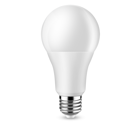 LED žárovka MILIO  - E27 - A80 - 18W - 1540Lm - studená bílá
