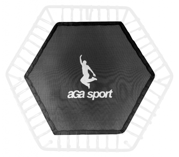 Aga Odrazová plocha k fitness trampolíně Black