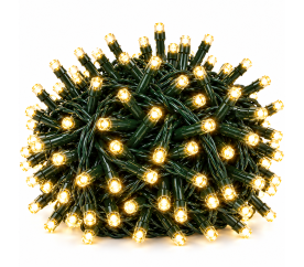 Aga Vánoční řetěz 300 LED Teplá bílá