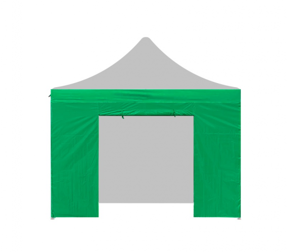 Aga Bočnice s dveřmi POP UP 4,5 m Dark Green