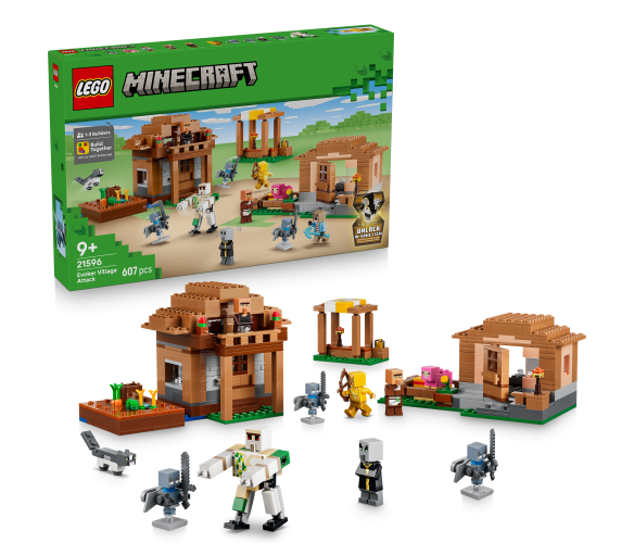 LEGO® Minecraft® 21596 Útok Mága na vesnici