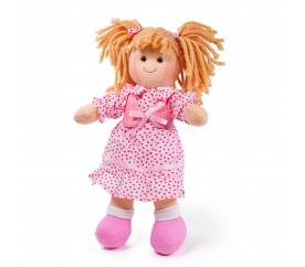 Bigjigs Toys Látková panenka Sophie 28 cm