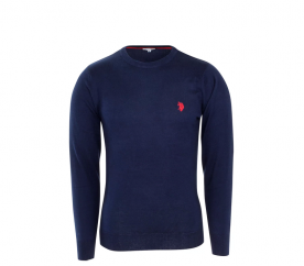 U.S. Polo ASSN. Svetr ROUND-NECK Navy